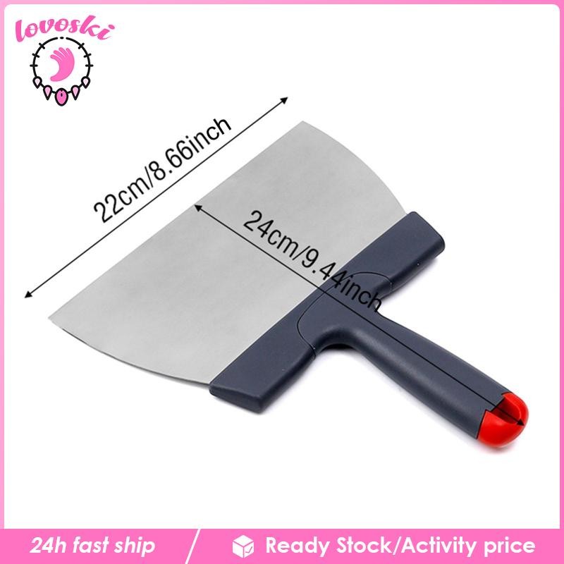 [Lovoski] ไม้พายช็อคโกแลตเค้ก Server Mover Scraper Baking Spatula เครื่องมือสําหรับ Pastry - รูปที่ 4