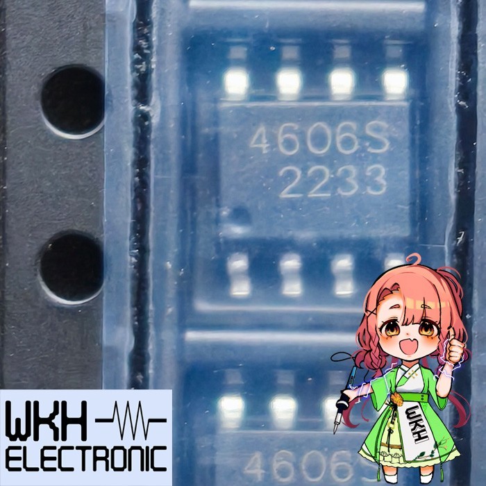 เครื่องมือชิ้นส่วน AO4606 AO4606C SMD IC 4606 MT4606 SI4606 STC4606 AO4606C