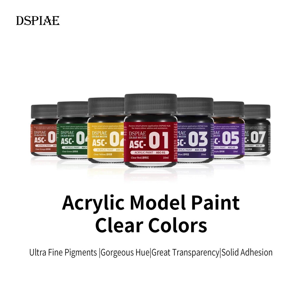 DSPIAE ASC Acrylic Model Paint
