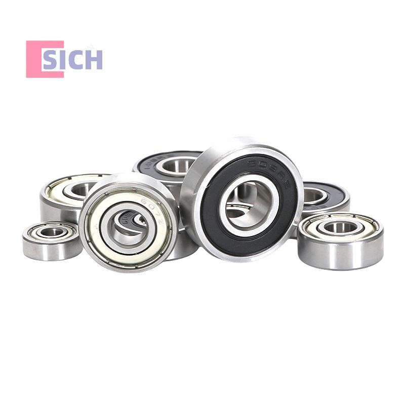 [Sich] 10 ชิ้น Double Shielded Miniature Steel เดี่ยวแถว 608ZZ 608RS 609ZZ 609RS 6000ZZ 6000RS 6001Z