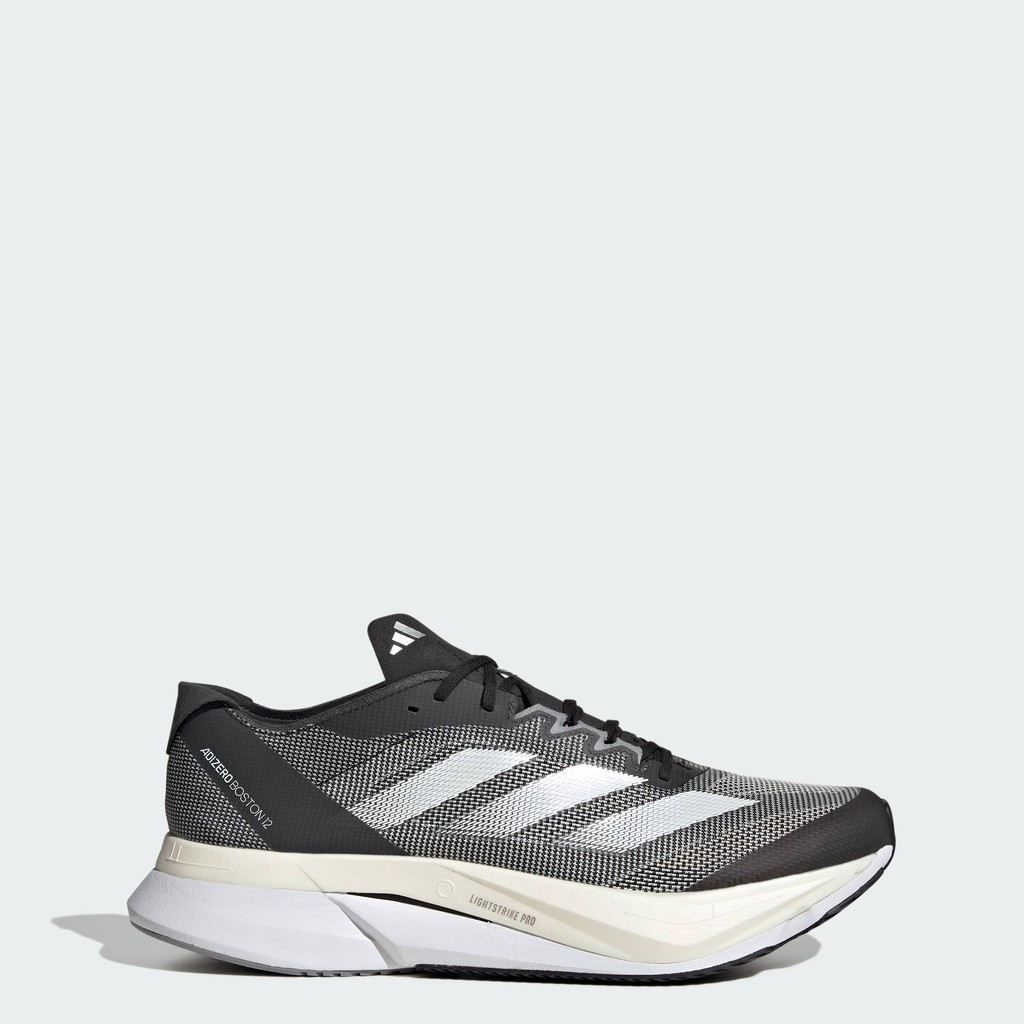 adidas วิ่ง รองเท้า Adizero Boston 12 ผู้ชาย สีดำ ID4234