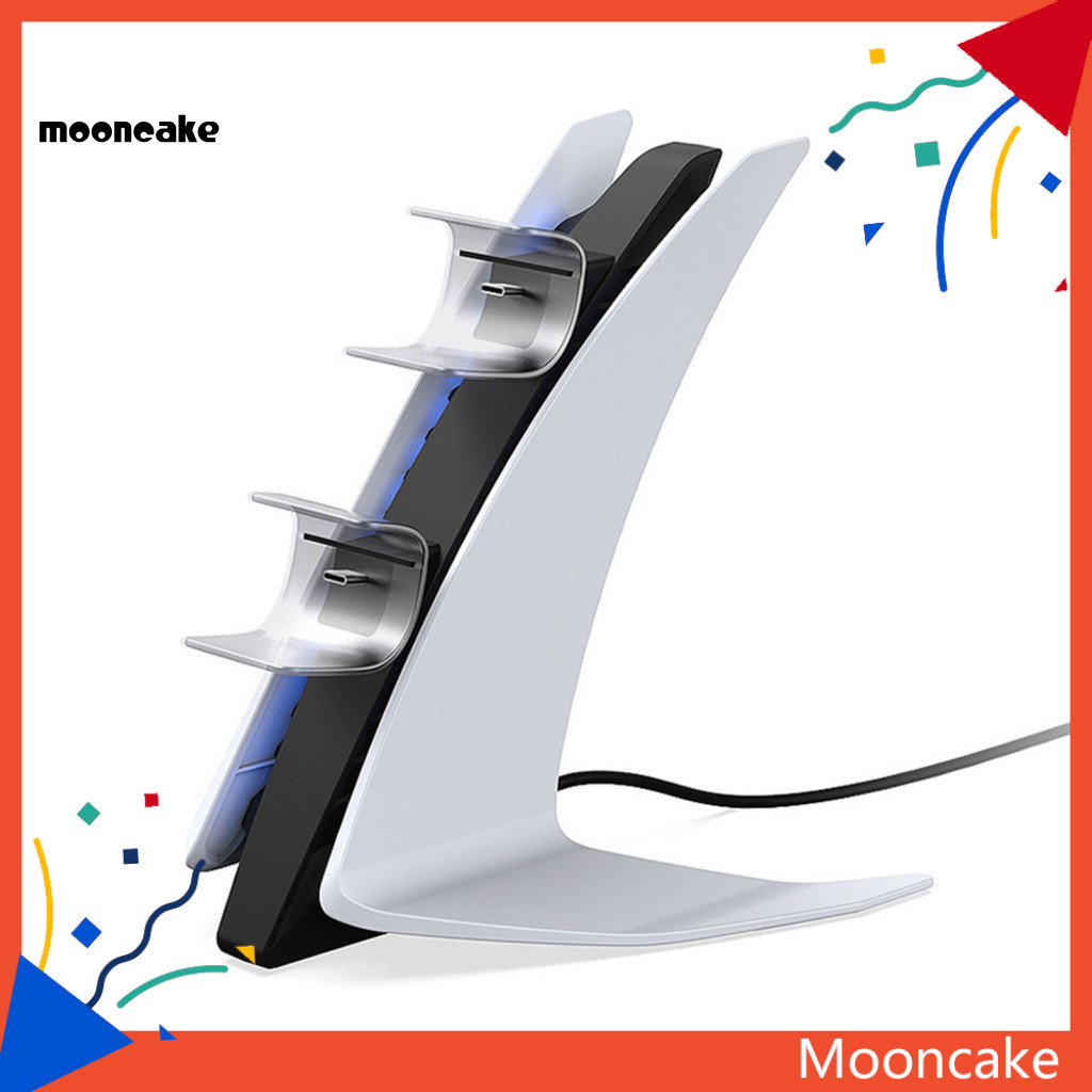 ขนมไหว้พระจันทร์| 1 ชุดแผ่นกันลื่นเกมจับเครื่องชาร์จคอนโทรลเลอร์แท่นชาร์จด้ามจับคู่สถานีชาร์จที่นั่ง