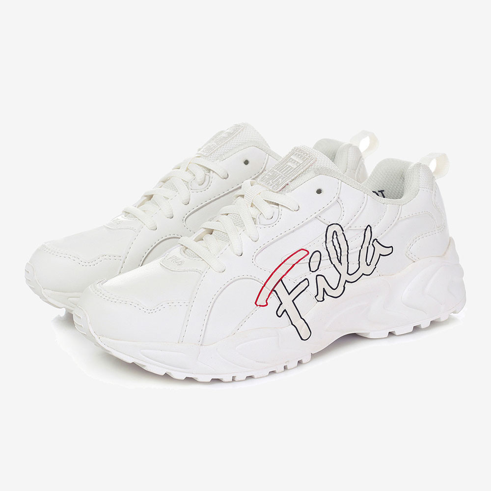 FILA รองเท้าลำลอง SPLINE SCRIPT รุ่น 1RM01139H - White