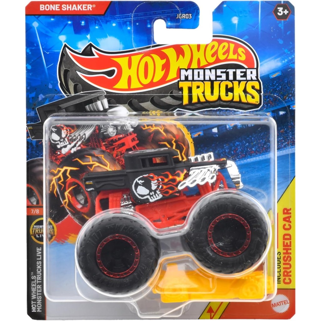 Hot Wheels Monster Truck Bone Shaker JGR03