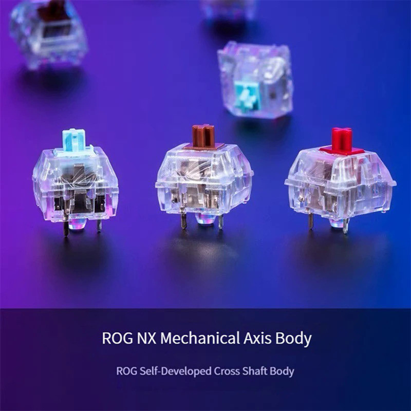 10PCS Ice Blue/ Brown/ Red Switch Mechanical Keyboard Replacement Switch for Asus ROG NX Accessories