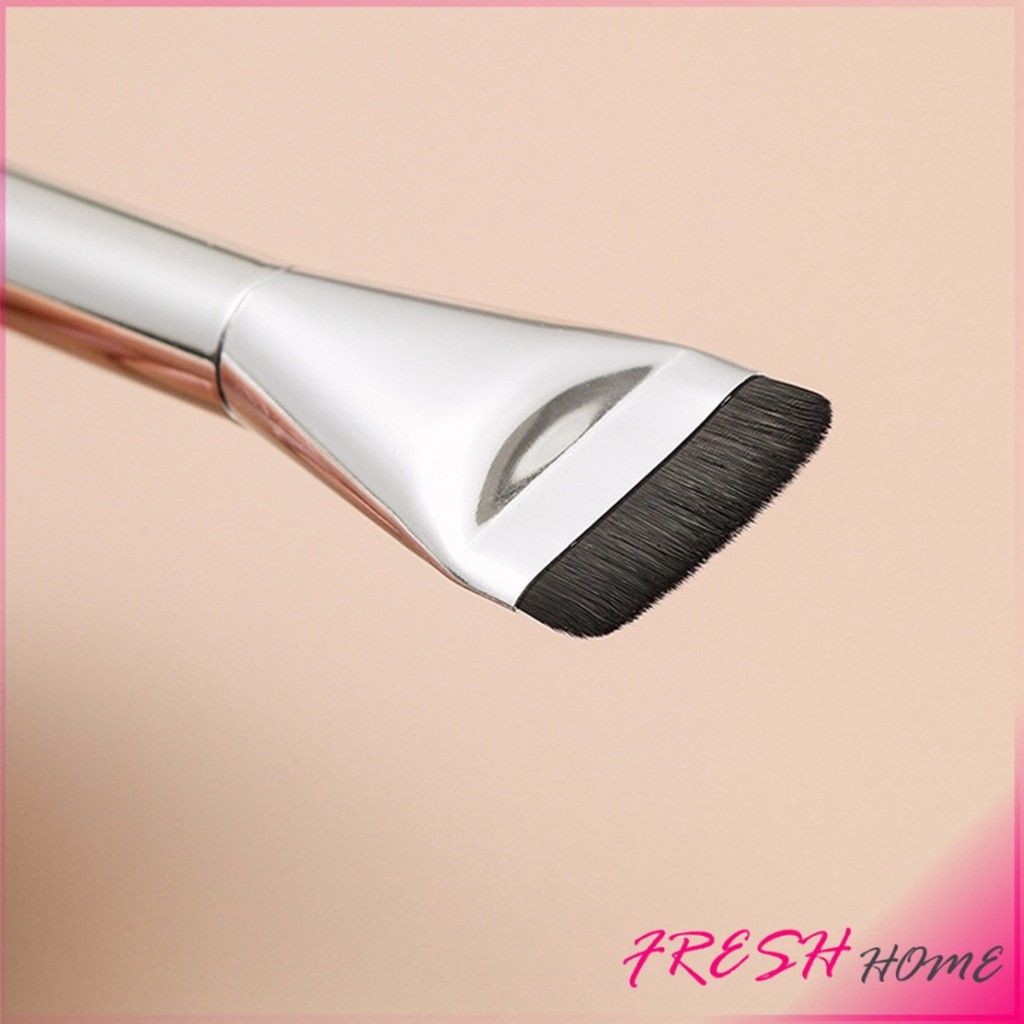 Fresh แปรงรองพื้น หัวแบน แปรงเกลี่ยบีบีครีม หัวแปรงบาง ขนแปรงนุ่ม ไม่ทิ้งรอย สําหรับแต่งหน้า Foundation Brush - รูปที่ 4