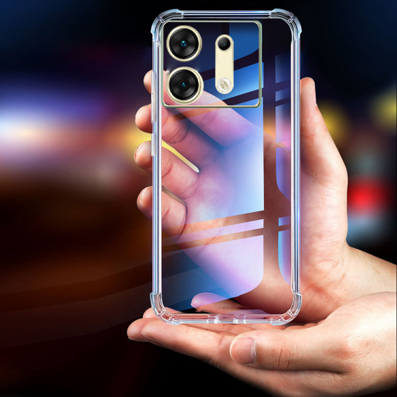 ปลอกสําหรับ Infinix Zero 30 4G X6731B 5G X6731 เคสซิลิโคน TPU นุ่มใสฝาหลัง