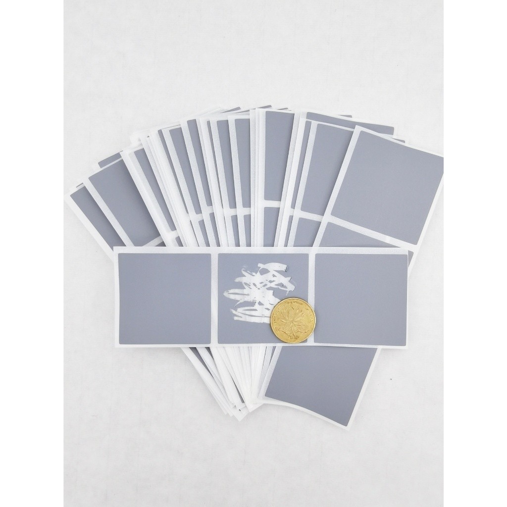 100ชิ้น40x40มิลลิเมตรสีเทารอยขีดข่วนปิดสติกเกอร์ตารางป้ายเกาสําหรับ ทําเอง การ์ดเกมโปสการ์ดคูปองรางวัลของขวัญการ์ดแต่งงานรอยขีดข่วนปิดสต