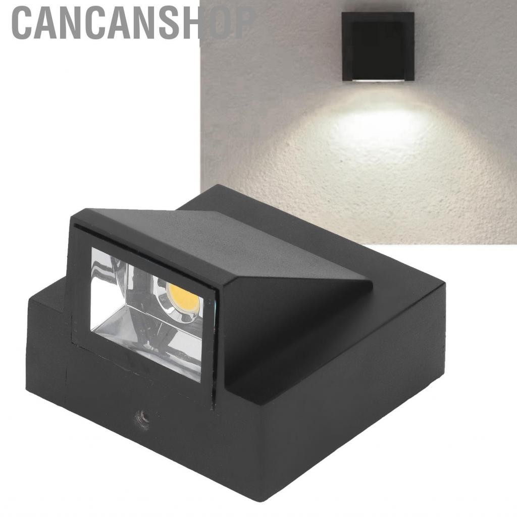 Cancanshop โคมไฟติดผนัง LED กันน้ำ IP67 ไฟตกแต่ง 90-265V อุปกรณ์ตกแต่งสวนกลางแจ้ง