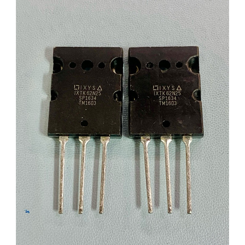 IXTK62N25 แท้ MOSFET 62A250V N-CH( ราคาต่อชิ้น)มีพร้อมส่งในไทย