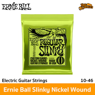 Ernie Ball Slinky Nickel Wound Electric Guitar Strings สายกีต้าร์ไฟฟ้า เบอร์ 09-42 ,10-46
