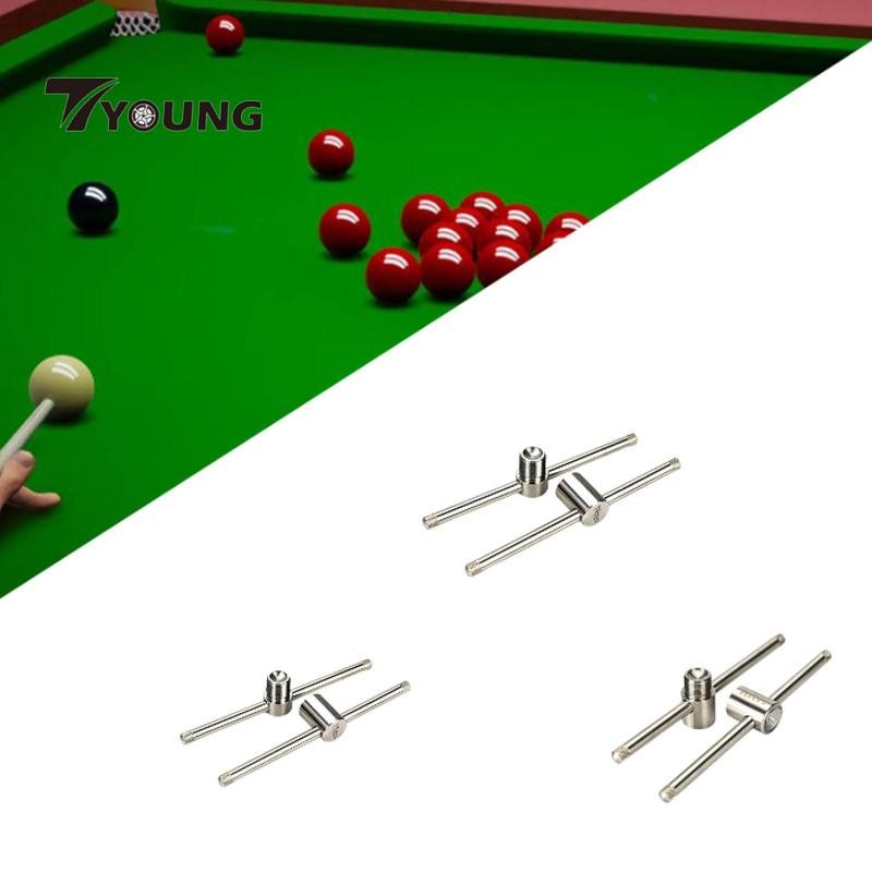 [มีจําหน่าย] Cue Tip Press Cue Tip Shaping Tool สแตนเลสทนทานใช้งานง่ายที่ถอดออกได้ Presser Snooker C