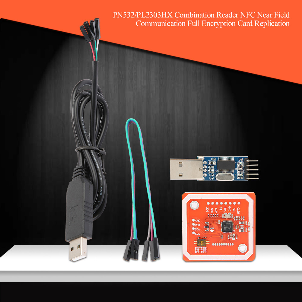 PN532/PL2303HX เครื่องอ่านแบบรวม NFC Near Field Communication Module ใหม่