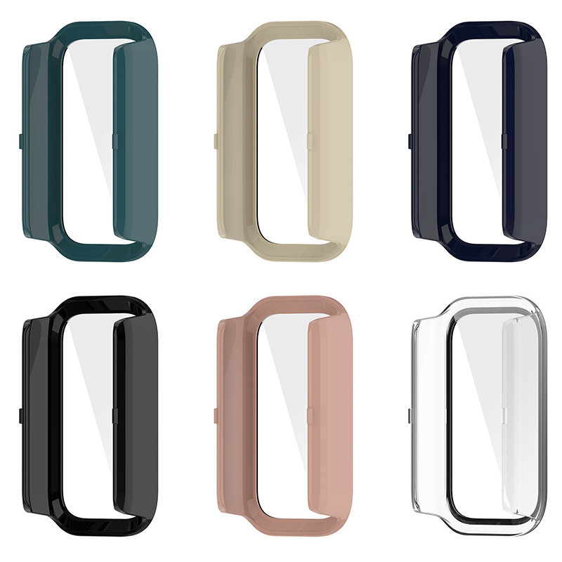 สำหรับ Xiaomi Smart Band 9 Active Case PC Full Cover + ฟิล์มกระจกนิรภัย Hard Casing สําหรับ Mi Band 9 Active สมาร์ทวอท์ช ราคา ถูกที่สุด ดีลบีเคเค แกลเลอรีภาพที่ 4