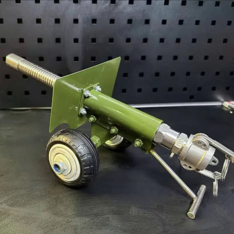 Artillery Model Decorative Realistic Heavy Duty Metal Alloy Mini Artillery Figurine Miniature Artillery Launcher