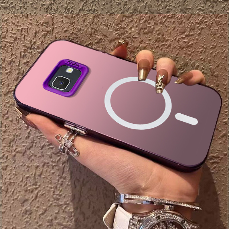 ปลอก samsung j7 prime samsung j7 pro เคสโทรศัพท์เคสโทรศัพท์ TPU เคสแข็งกันกระแทกดีไซน์ใหม่ความงามไร้สายแม่เหล็ก CYBSWX01 - รูปที่ 6