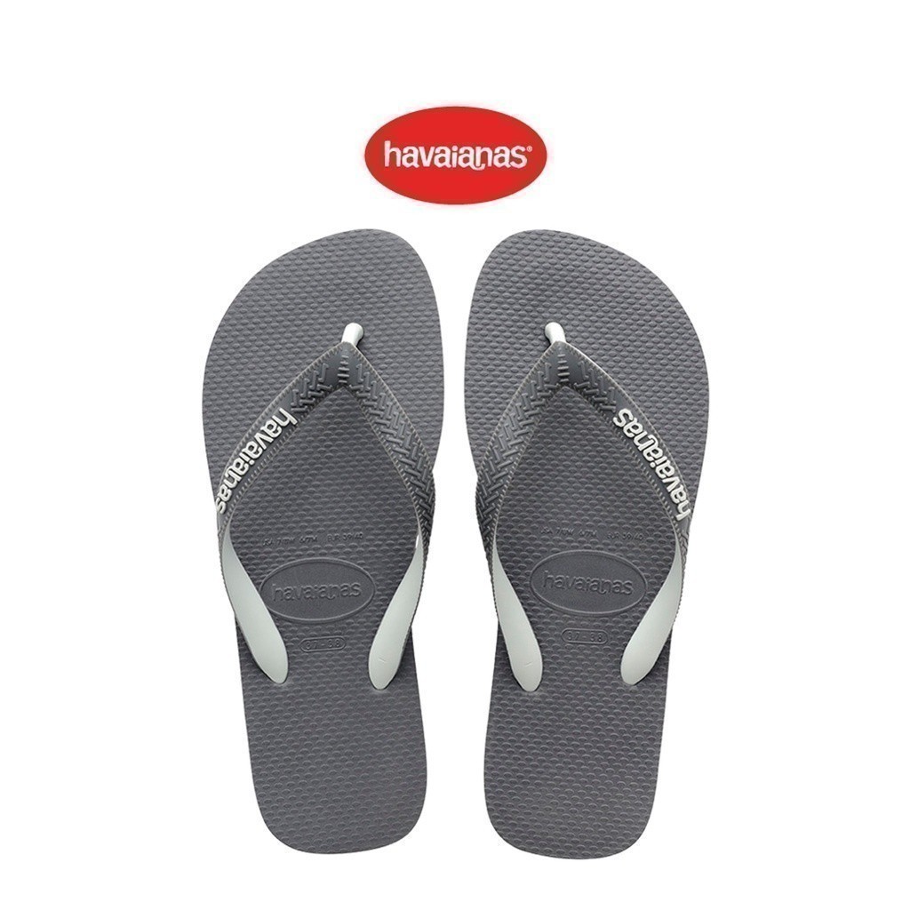 HAVAIANAS รองเท้าแตะผู้ชาย Top Mix Flip Flops Steel Grey 41155495002U_C3GYXX