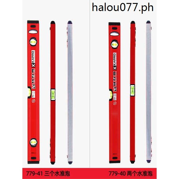 KAPRO KAPRO 779 Spirit Level ความแม่นยําสูงระดับ Spirit Level Blister หนาอลูมิเนียม Mini ตกแต่ง