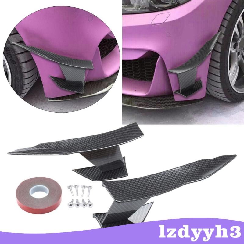 [Lzdyyh3] 300 มม.ด้านหน้า Lip Splitter Fins Body kit สปอยเลอร์สําหรับ F80 M3 ซีดาน F82 M4 Coupe Convertible 2015-2019
