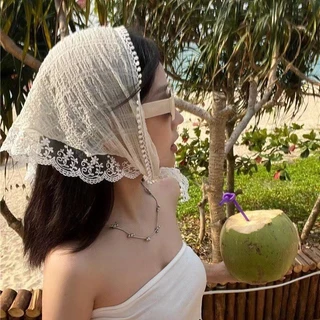 ที่คาดผม แบบถัก ผ้าโพกผมถักไหม โดปามีน สไตล์เกาหลี🌼แฟชั่นสําหรับผู้หญิง ลายน่ารัก#0427