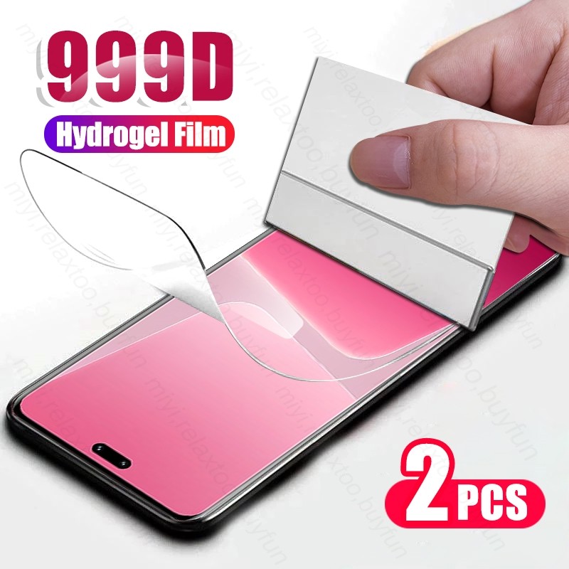 SamsungF15 SamsungF14 2 ชิ้น 999D HD Clear Soft Hydrogel ฟิล์มสําหรับ Samsung F14 F05 4G 5G F15 F13 