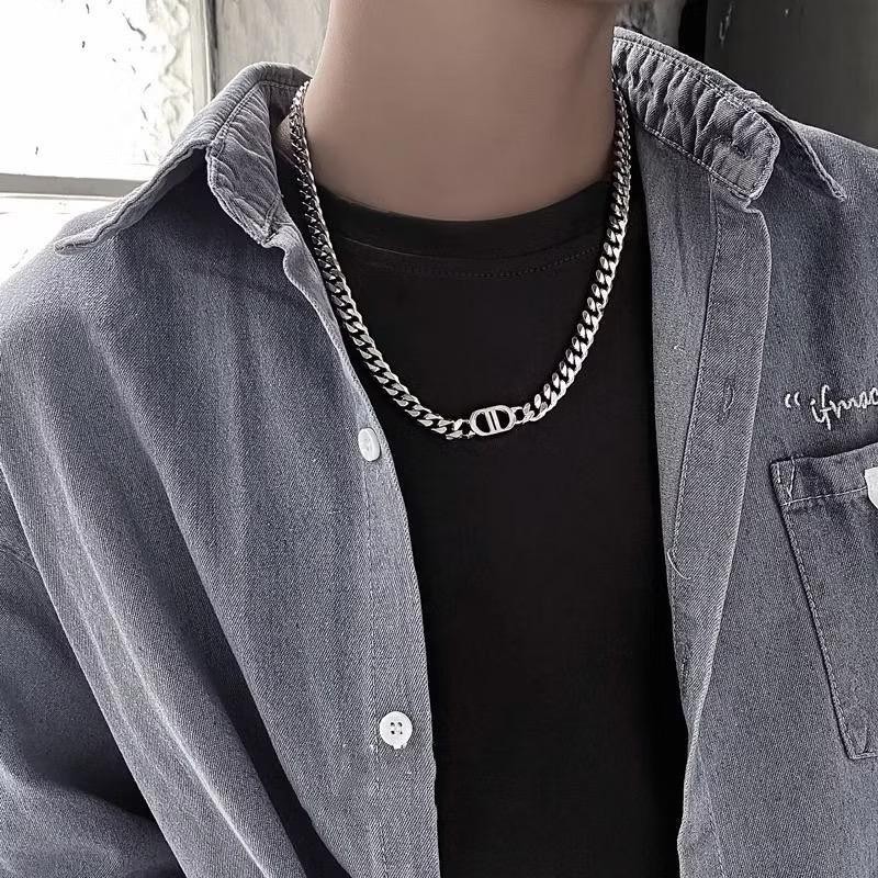 สร้อยคอ "Double" necklace ยาว 50+5cm. No.N013