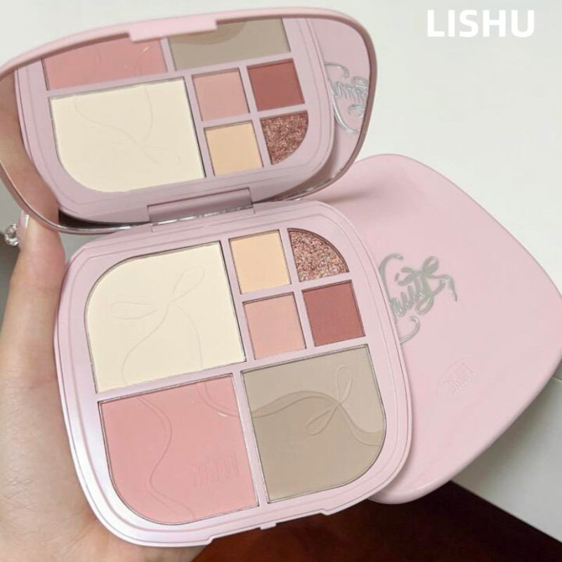 LISHU อายแชโดว์พาเลท "Date Palette" และ "Commute Palette" แปดสี