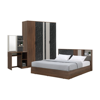 INDEX LIVING MALL ชุดห้องนอน รุ่นแมกโนเลีย ขนาด 6 ฟุต (เตียง…