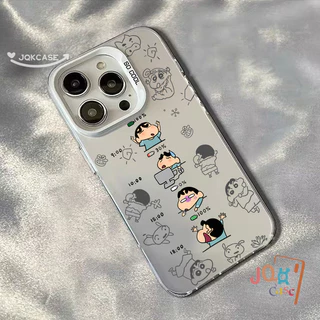 เคสไอโฟน12 น่ารัก เคส ชินจัง สำหรับ IPhone 17 15 12 air 11 16 13 14 Pro Max 7Plus X XS XR Max 7 8 15 Plus SE แฟชั่น เคส