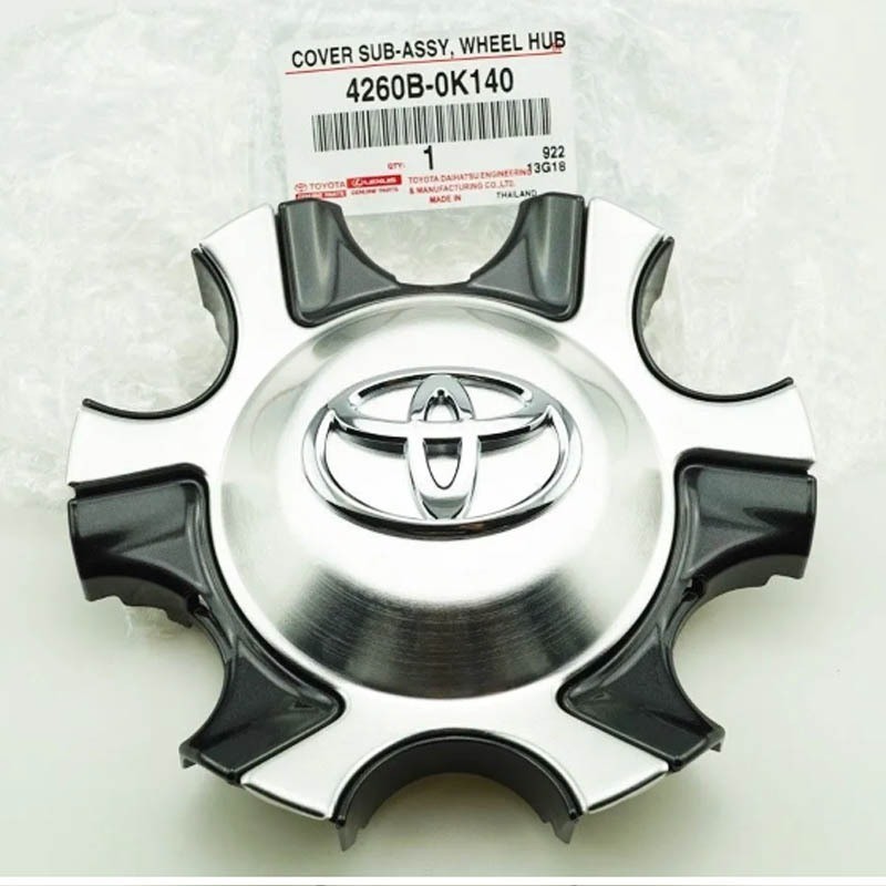 Fit สําหรับ Fortuner SW4 Hilux 2015-2022 ฝาครอบดุมล้อฝาครอบดุม Oem 4260B-0K140