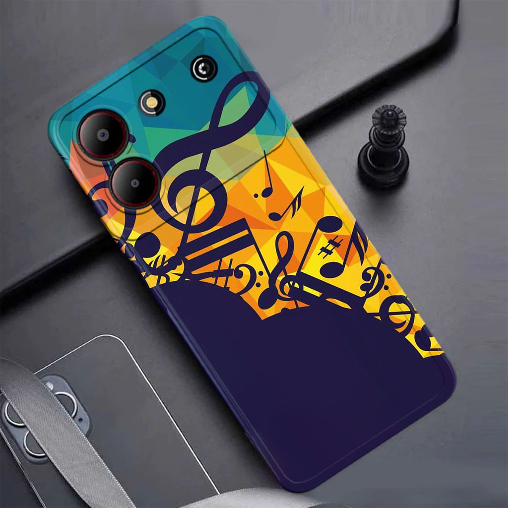 HP ZTE BLADE A54 Softcase - วัสดุยางยืดหยุ่น - Cool Motif - ซิลิโคนยืดหยุ่น - เคส ZTE BLADE A54 - เค