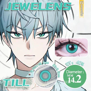 JEWELENS 1 คู่ Alien Stage อะนิเมะคอสเพลย์คอนแทคเลนส์สี Ivan Till นักเรียนฮาโลวีน Softlens