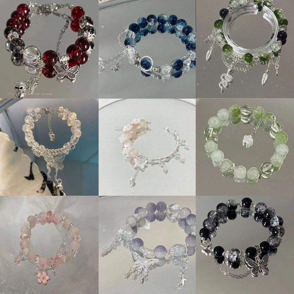 สร้อยข้อมือหรูหราดีไซน์เฉพาะตัว Xueluo Lihua สำหรับผู้หญิง