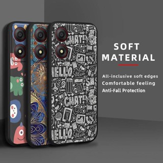 เคสโทรศัพท์ซิลิโคนทนสิ่งสกปรกสําหรับ ZTE Blade A34 ป้องกันกั…