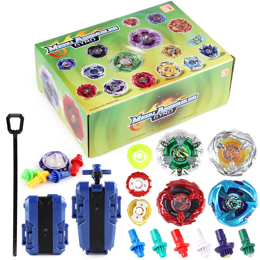 BX168-A36 UX-10 Series Spinning Tops Set พร้อมของเล่น Launcher