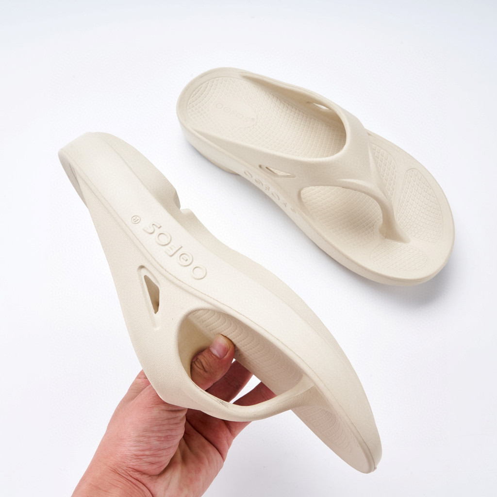 OOFOS รองเท้าแตะ Recovery Flip-Flops หนา Soled ผู้ชายผู้หญิงสบาย Decompression หลังจากกีฬาการแข่งขันรองเท้าแตะฤดูร้อน HF08 - รูปที่ 7