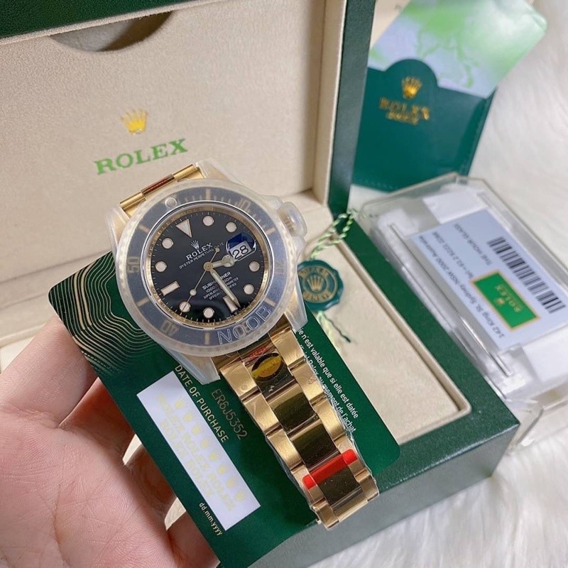 (สินค้าพร้อมส่ง) นาฬิกาข้อมือ Rolex SUBMARINE  SWISS NOOB FACTORY ใส่สลับได้เลยครับ