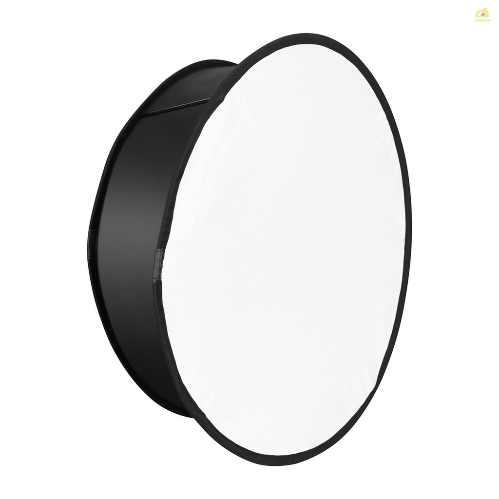 YONGNUO YN45-1 45 ซม./18in Round Softbox Diffuser พับพร้อมกระเป๋าถือสําหรับ YONGNUO YN300/YN300 II/ 