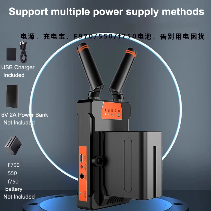 เครื่องส่งสัญญาณ HDMI ไร้สายและตัวรับสัญญาณ 656Ft 1080P Audio Video Sync HDMI Extender รองรับ 1x4 IR