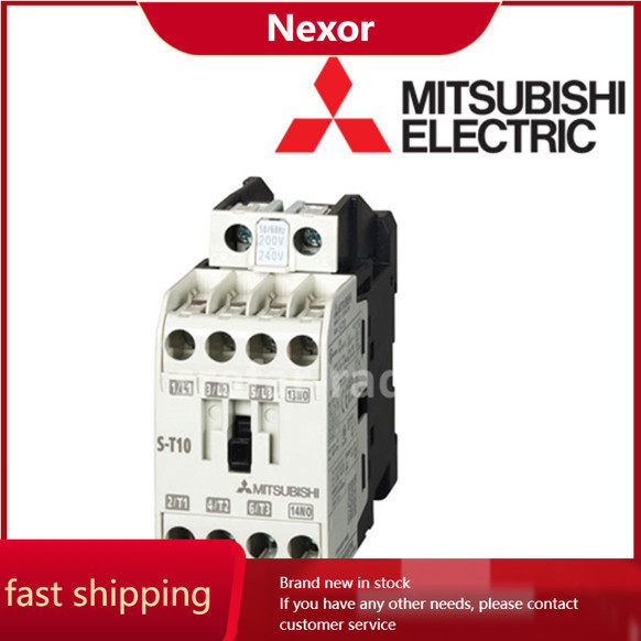 Nexor Mitsubishi AC Contactor S-T10 S-T11 S-T12 คอนแทคแม่เหล็กไฟฟ้า 24V 36V 48V 110V 220V 380V