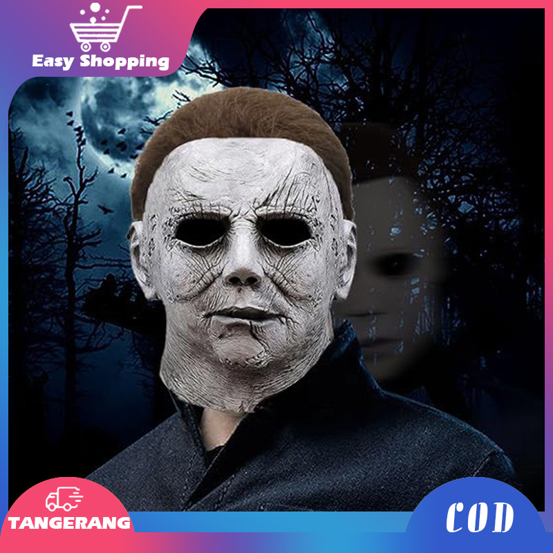 หน้ากากสยองขวัญ Michael Myers Mask Michael Myers Mask หน้ากากปาร์ตี้ฮาโลวีน / หน้ากากยางต่างๆ