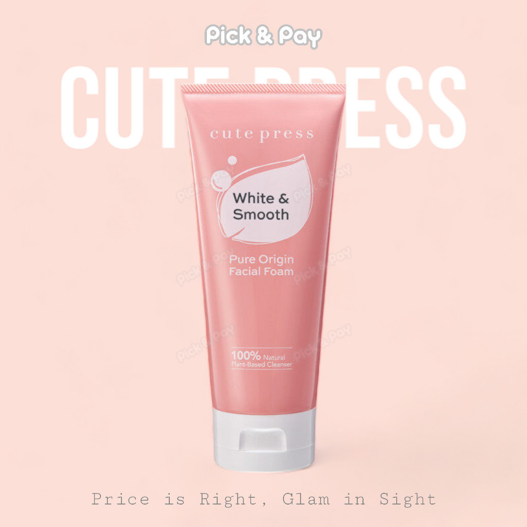 Cute Press Pure Origin Facial Foam โฟมล้างหน้า