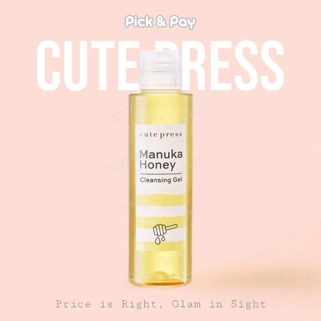 Cute Press มานูก้า ฮันนี่ เคล็นซิ่ง เจล น้ำผึ้ง ล้างหน้า Manuka Honey Cleansing gel 140มล