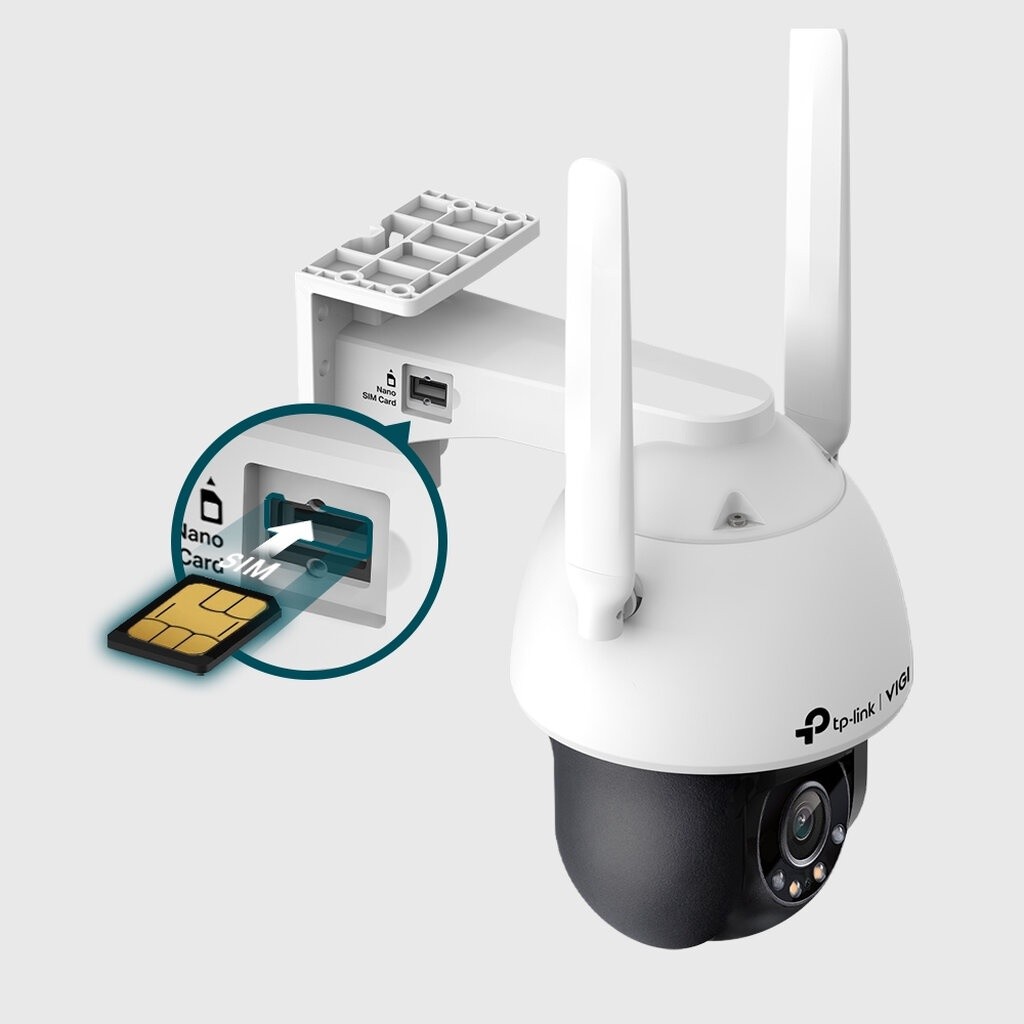 TP-LINK VIGI C540-4G 4MP OUTDOOR FULL-COLOR PAN TILT NETWORK CAMERA กล้องวงจรปิดภายนอก