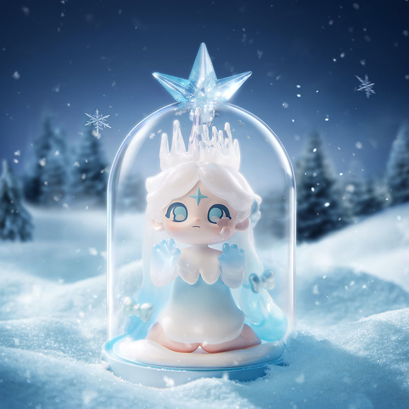 Popmart Official azura ชุดคริสต์มาสฤดูหนาวที่อบอุ่นตุ๊กตารูปของเล่นตกแต่งของขวัญวันเกิด
