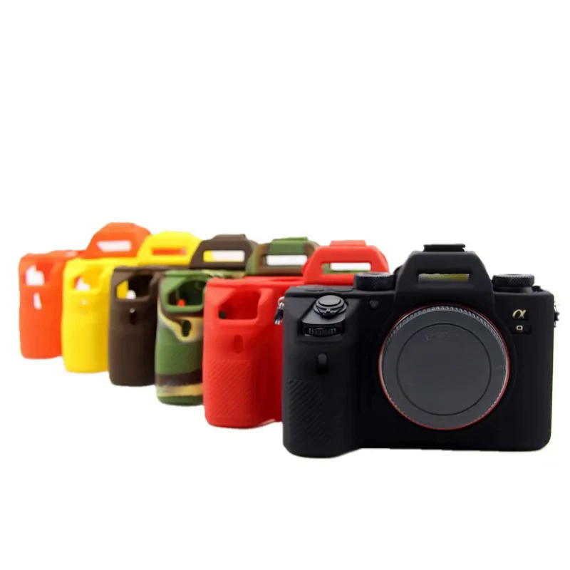 A7III Soft Silicone Rubber Camera Protective Body Case Cover For Sony A7 III A7RIII A7III A7M3 A7R3 