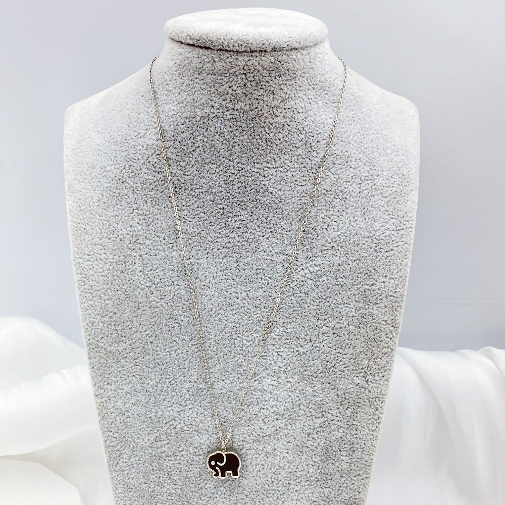 สร้อยคอสองด้านลูกปัดขอบ สร้อยคอมงคลสำหรับเด็ก ออกแบบอย่างสร้างสรรค์เพื่อความหรูหราและแฟชั่น - รูปที่ 4