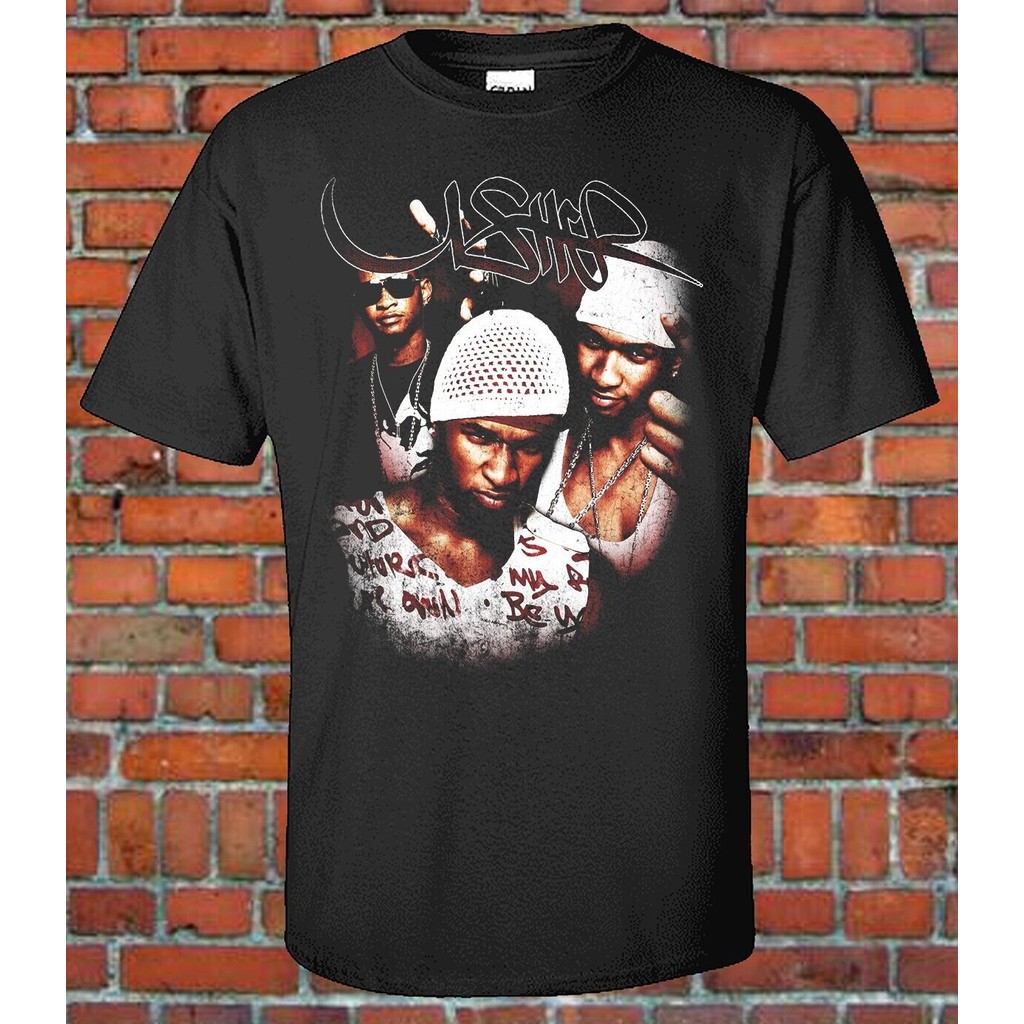 R&B Inspired Usher 90s Style Classic Cotton Tee
