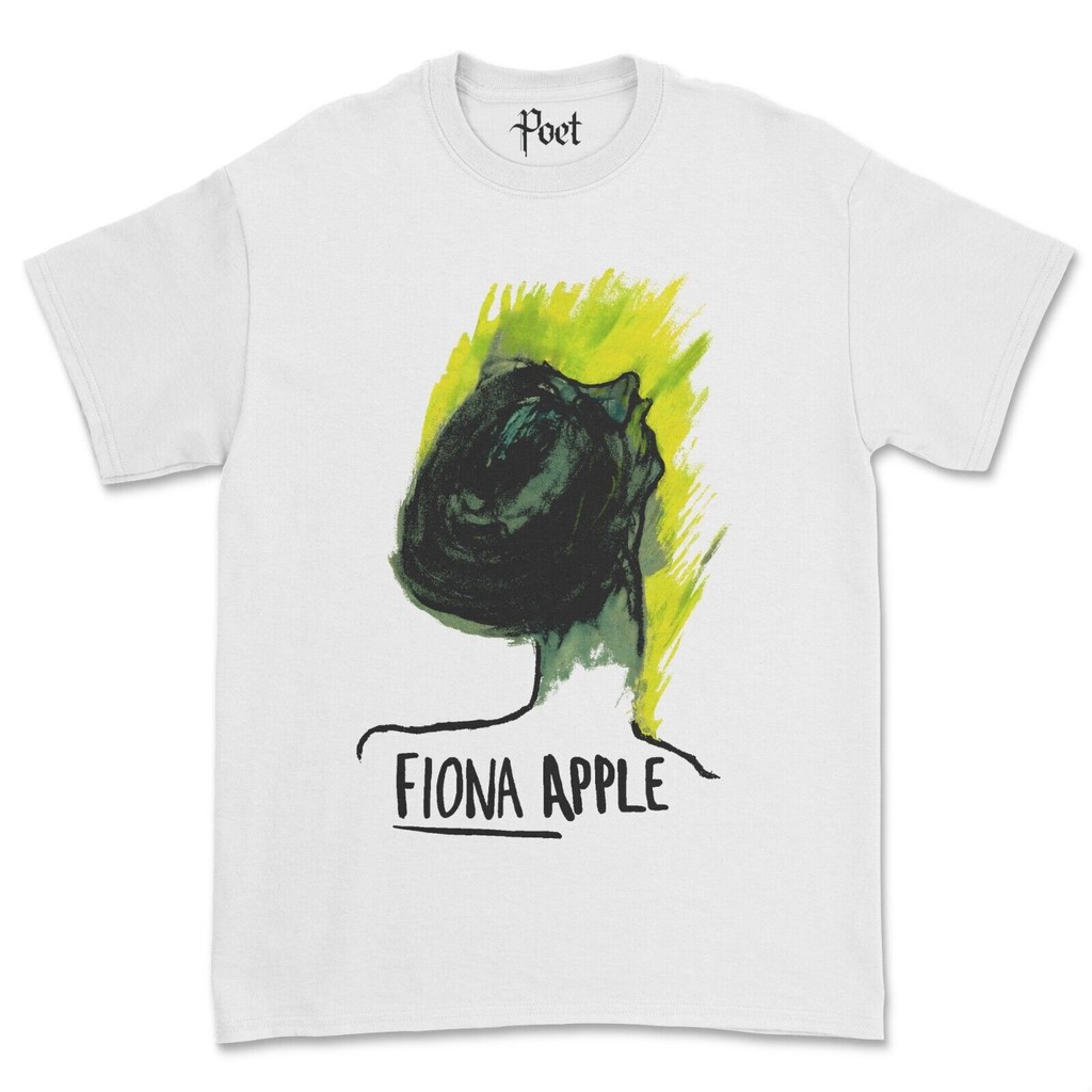 Fiona Apple เสื้อยืดนักร้องเมื่อ Pawn Tidal Bolt Cutters ล้อผ้าฝ้าย 100%