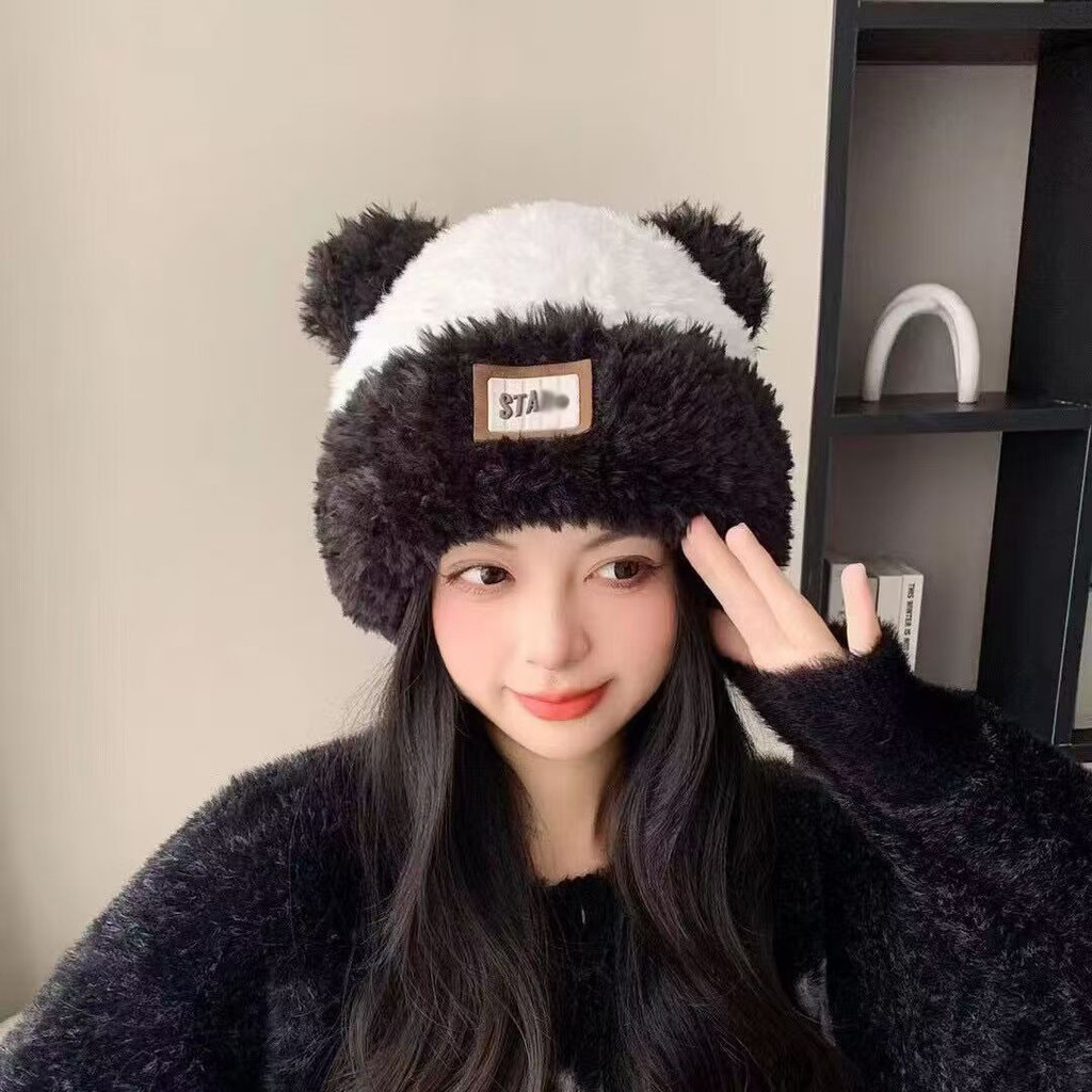หมวกผู้หญิงตุ๊กตาหมีน่ารักตุ๊กตา